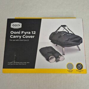 Ooni Fyra 12 Portable Pizza Oven Carry Cover w/ Handles - Black